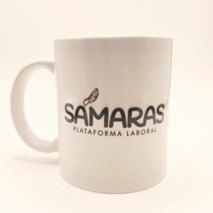 Taza blanca Sámaras