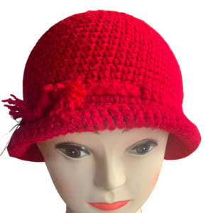 Gorro tejido en crochet